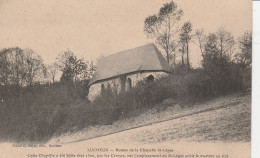 LUCHEUX RUINES DE LA CHAPELLE SAINT LEGER - Lucheux