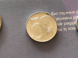 Münze Münzen Umlaufmünze Tschechische Republik 50 Heller 1994 - Tsjechië