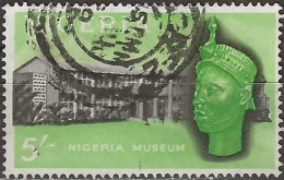 NIGERIA 1961 Nigeria Museum - 5s. - Black And Green FU - Nigeria (1961-...)