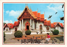 THAÏLANDE - Wat Benchamabophitr (Marble Temple) Bangkok Thailand - Carte Postale - Tailandia