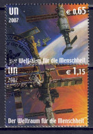 UNO Wien 2007 - 50 Jahre Weltraumfahrt, Nr. 518 - 519, Gestempelt / Used - Usados
