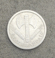 PIECES DE 2 FRANC ETAT FRANCAIS 1944 - 2 Francs