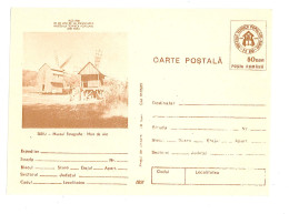 IP 88 - 135 WINDMILL, Romania - Stationery - Unused - 1988 - Moulins