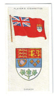 FL 16 - 8-a CANADA National Flag & Emblem, Imperial Tabacco - 67/36 Mm - Articoli Pubblicitari