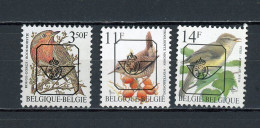 BELGIQUE:  OISEAUX  PREOBLITÉRÉ - N° Yvert 495+514+516 (*) - Typos 1986-96 (Vögel)