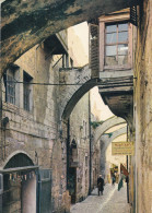 JORDANIE .JERUSALEM - JORDAN, VIA DOLOROSA. .TEXTE + TIMBRE - Jordan