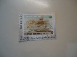 GREECE USED STAMPS  FROM SHEET  2006  ANNIVERSARIES 50 YEARS  EUROPA - 2006