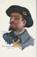 Illustrateur Emile Dupuis Hartmonskop Weiler Alsace Janvier 1915 Patriotique Série Nos Poilus N°8 - Dupuis, Emile