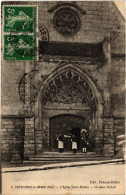 CPA Crevecoeur-le-Grand Eglise St-Nicolas Vieux Portail (1185774) - Crevecoeur Le Grand