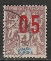 Grande Comore N° 21A Chiffres Espacés - Used Stamps