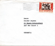 74940 - Vatikan - 1967 - 40L EF A Bf CITTA DEL VATICANO -> Westdeutschland - Storia Postale