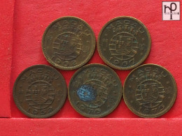 MACAU  - LOT - 5 COINS - 2 SCANS  - (Nº58124) - Kilowaar - Munten