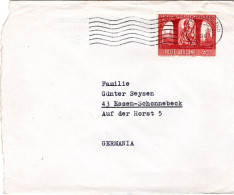 74941 - Vatikan - 1967 - 40L Polen EF A Bf CITTA DEL VATICANO -> Westdeutschland - Cartas & Documentos