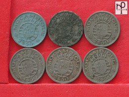 MOZAMBIQUE  - LOT - 6 COINS - 2 SCANS  - (Nº58126) - Kilowaar - Munten