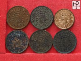 MOZAMBIQUE  - LOT - 6 COINS - 2 SCANS  - (Nº58128) - Mezclas - Monedas