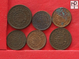 MOZAMBIQUE  - LOT - 6 COINS - 2 SCANS  - (Nº58129) - Mezclas - Monedas