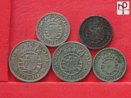 MOZAMBIQUE  - LOT - 5 COINS - 2 SCANS  - (Nº58130) - Mezclas - Monedas