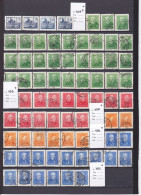 UN LOT DE 344 TIMBRES OBLITéRéS ( MULTIPLES ) - Sammlungen