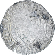 France, Charles VI, Blanc Guénar, 1380-1422, Romans, Billon, TB+, Duplessy:377C - 1380-1422 Charles VI Le Fol