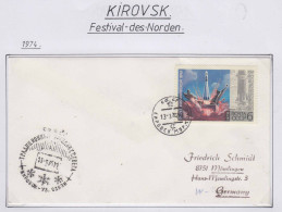 Russia  Kirovsk Festival Des Norden  Ca Kirvorsk 13.3.1974 (NF160) - Événements & Commémorations