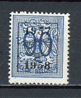 BELGIQUE:  1957-1958 PREO N° Yvert 342 (*) - Typos 1951-80 (Chiffre Sur Lion)