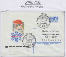 Russia  Kirovsk Festival Des Norden  Ca Kirvorsk 27.3.1976 (NF160B) - Eventos Y Conmemoraciones