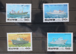 Korea 3529-3532 Postfrisch Schifffahrt #FR876 - Korea (Nord-)