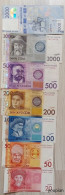 Kyrgyzstan - 2000, 1000, 500, 200, 100, 50 And 20 Kyrgyz Som Banknotes - Sonstige – Asien