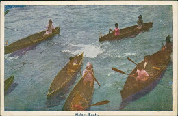 MALAYSIA - MALAYS BOATS - 1920s/30s  (18006) - Malaysia