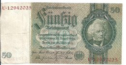 ALLEMAGNE 50 REICHSMARK 1933 VF P 182 - 50 Mark