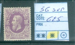 36 X  Super 625.00€ - 1866-1867 Kleine Leeuw
