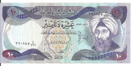 IRAK 10 DINARS 1982 VF+ P 71 - Irak