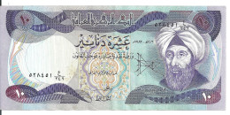 IRAK 10 DINARS 1982 VF+ P 71 - Irak