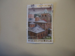 GREECE  AGIO OROS USED  STAMPS   2012  MONASTERY PHILOTEOU - Mont Athos