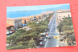 Viareggio Il Viale Lungomare + Insegne Distrubutori Shell Gulf Mobil Esso E Agip 1969 - Viareggio