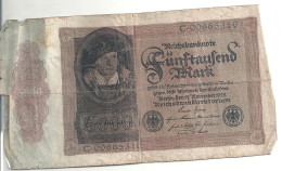 ALLEMAGNE 5000 MARK 1922 VG+ P 77 - 5000 Mark