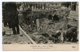 Paris.15 Juin 1914.catastrophe Météorologique.drame à Saint-Philippe-du-Roule.effondrements.une Dizaine De Morts. - Catastrophes