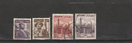 EGYPTE   1953 - 56  Y.T. N° 311  à  326  Incomplet  Oblitéré  321  322 - Oblitérés