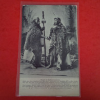 MAORIS IN NATIVE COSTUME - New Zealand