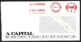 Letter Newspaper 'A Capital' With Banner 'A Capital O Seu Newspaper' Chiado 1970.Letter From The Newspaper 'A Capital' W - Covers & Documents