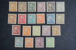 (T3) Macau Macao - 1934 Padroes Complete Set (21v) - MH - Nuevos