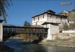 1 AK Bhutan * Paro Dzong - Buddhistisches Kloster Im Parotal - Seit 2012 Auf Der Tentativliste Von Bhutan In Die UNESCO - Butan