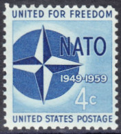 !a! USA Sc# 1127 MNH SINGLE (a2) - NATO - Nuovi