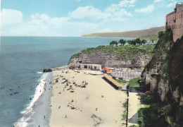 Cartolina Tropea ( V.valentia ) - Spiaggia E La Rotonda - Vibo Valentia