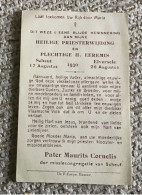 Scheut Elversele Pater Scheutist 1930 Pater Maurits Cornelis - Otros & Sin Clasificación