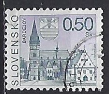 Slovakia 2000  Cities; Bardejov (o) Mi.363 - Oblitérés
