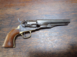 Revolver à Percussion Samuel COLT - Modèle 1862 Police - Année 1863-69 - TBE - Armes Neutralisées