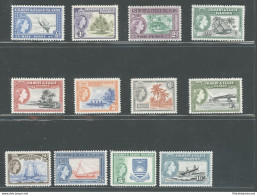 1956-62 Gilbert E Ellice Islands, Stanley Gibbons N. 64-75, Serie Di 12 Valori, MNH** - Altri & Non Classificati