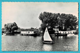 * Tiel (Gelderland - Nederland) * (HEMA 14.16.1313) Carte Photo, Fotokaart, Canal, Woonboot, Voilier, Bateau, Haven - Tiel