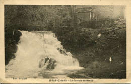 CPA -  JUGON - LA CASCADE DU MOULIN - Jugon-les-Lacs